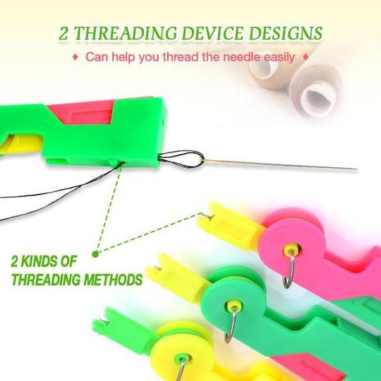 Crochet Hook Craft Tools Crochet Needle Automatic Easy Device Threader Thread Guide