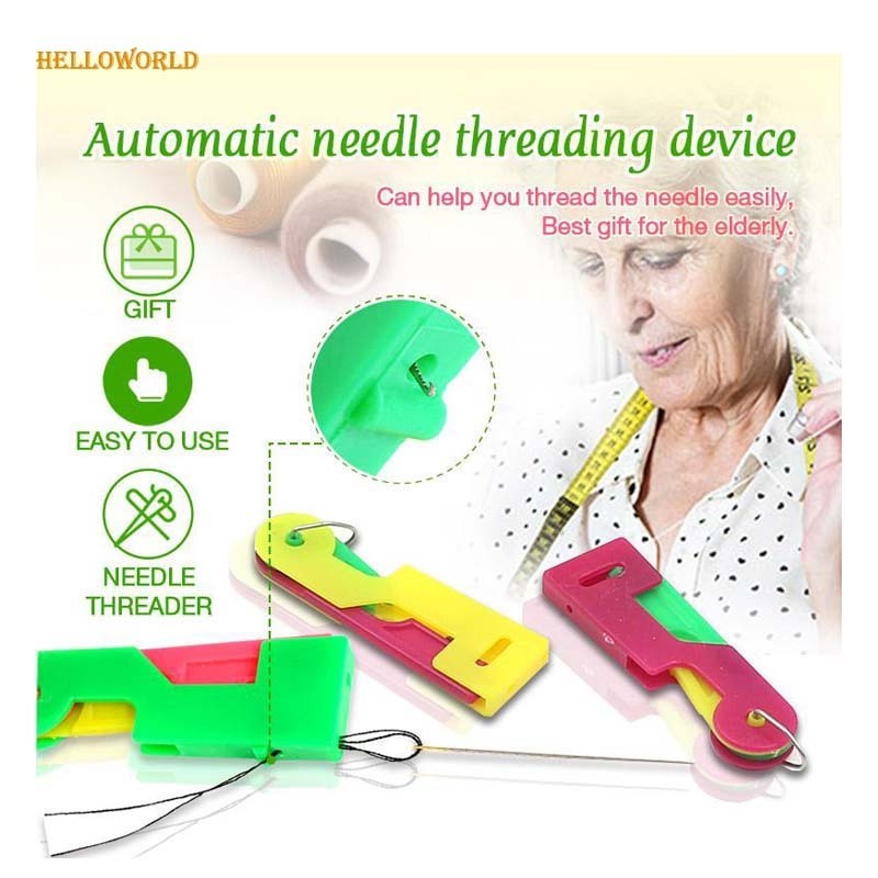 Crochet Hook Craft Tools Crochet Needle Automatic Easy Device Threader Thread Guide