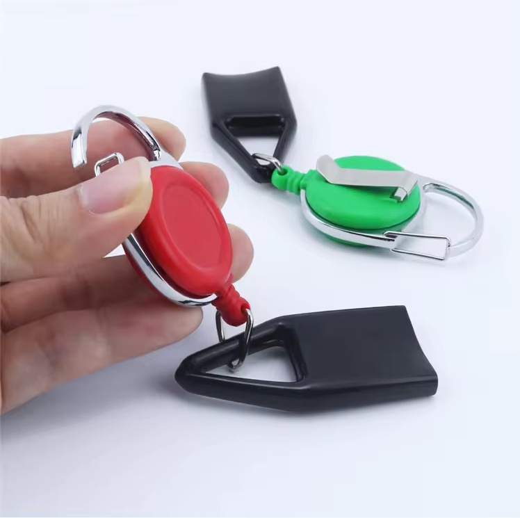 OEM DIY Retractable Key Chain Silicone Lighter Protective Cover Smoking Accessories Lighter Holder Sleeve Clip Lighter