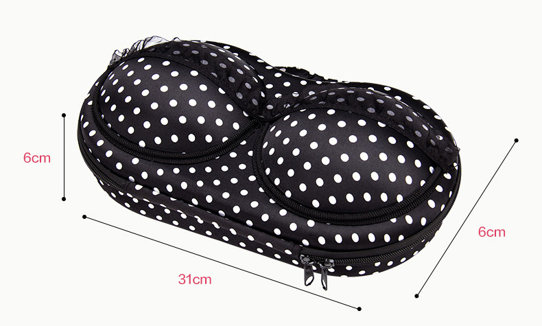 Travel home organizer zipper bag case Bra underwear lingerie case storage bag