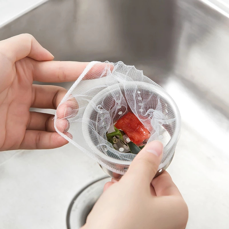 Sink Filter Mesh Kitchen Trash Bag Prevent The Sink From Clogging For Bathroom Strainer Rubbish Bags Sink Accessories