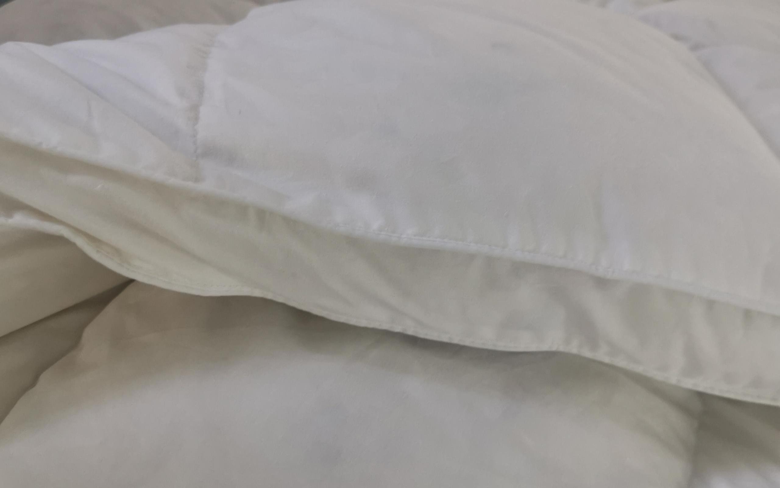 White Goose Topper Feather and Down Baffle Box Feather Bed Mattress Cover Top Hotel Mattress Topper