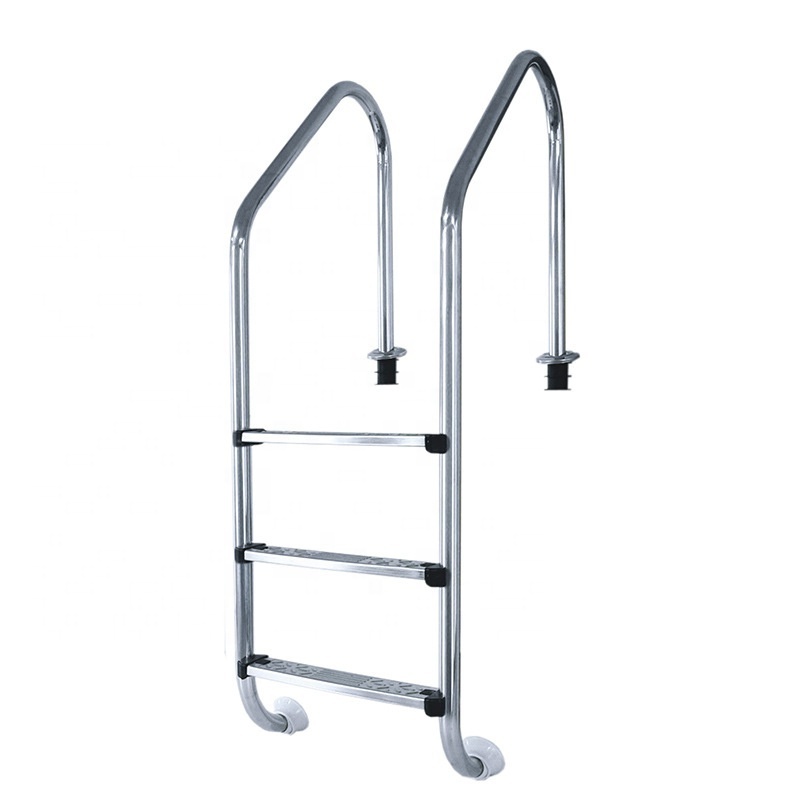 304 stainless steel swimming pool ladder 5 step heavy duty pool handrail ladder swimming pool equipment