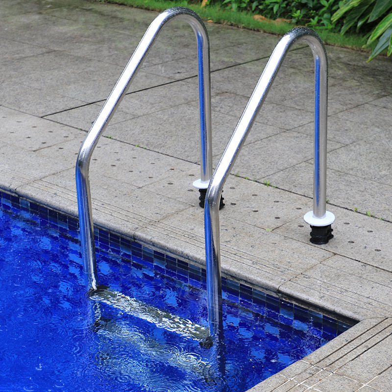 304 stainless steel swimming pool ladder 5 step heavy duty pool handrail ladder swimming pool equipment