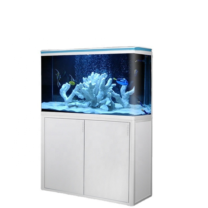 Living room large fish tank bottom filter ecological goldfish bowl glass medium filter tank