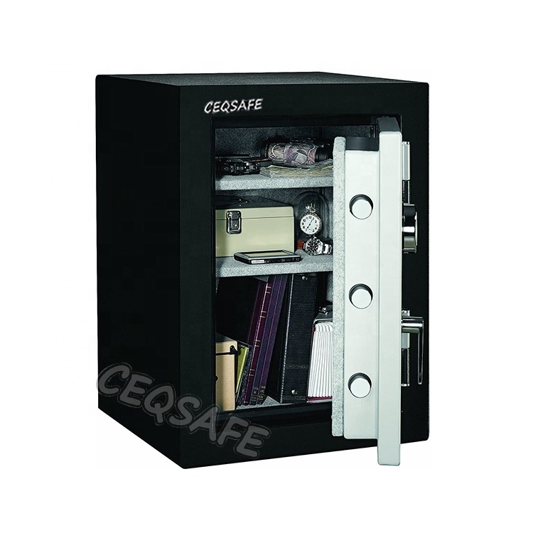 CEQSAFE Electronic Lock 2 Hour Fire Resistant Vault Burglary Fire Safe Cabinet