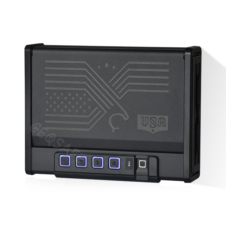 CEQSAFE New Design Digital With Biometric Gun Safe Fingerprint Safe Box