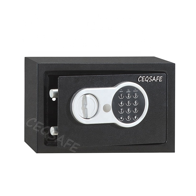 CEQSAFE Key Security Top Open Laptop Size Digital Password Electronic Smart Two Mini Room Deposit Small Safe Box