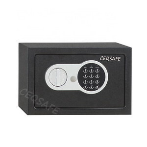 CEQSAFE Key Security Top Open Laptop Size Digital Password Electronic Smart Two Mini Room Deposit Small Safe Box