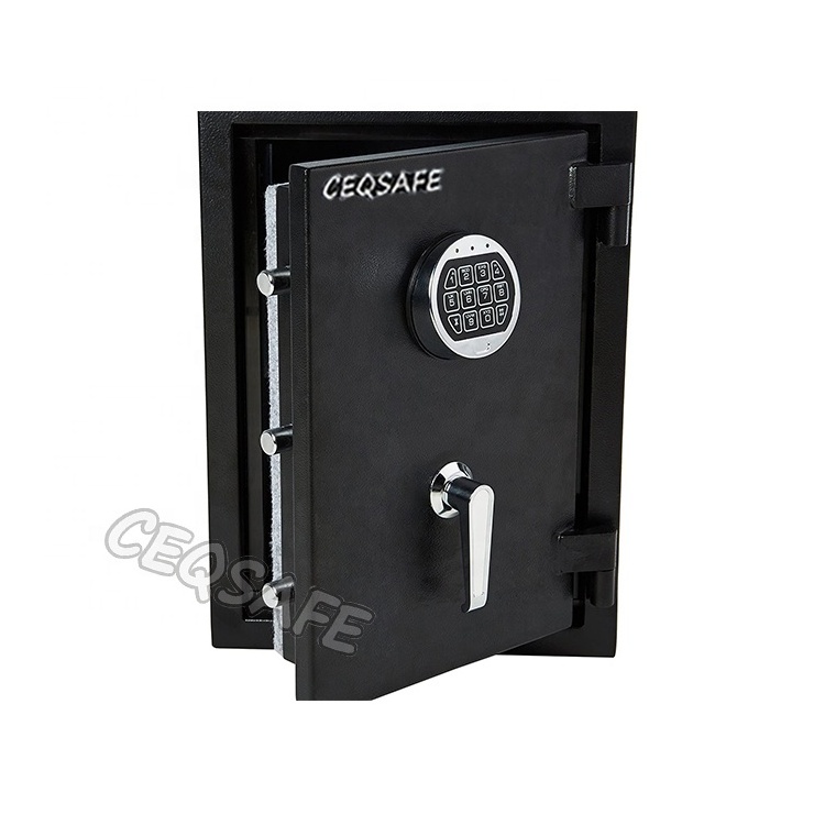 CEQSAFE China Key Type Fire Resistant Box 2 Hour Dual Control Fireproof Safe