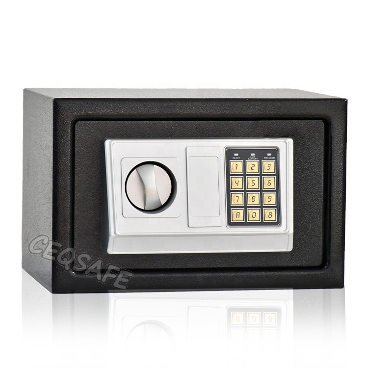 CEQSAFE Timed with Key Cabinet Deposit in Wallet Combination Lock Safebox Safety Mini Safe Box Malaysia Electronic Digital Lock