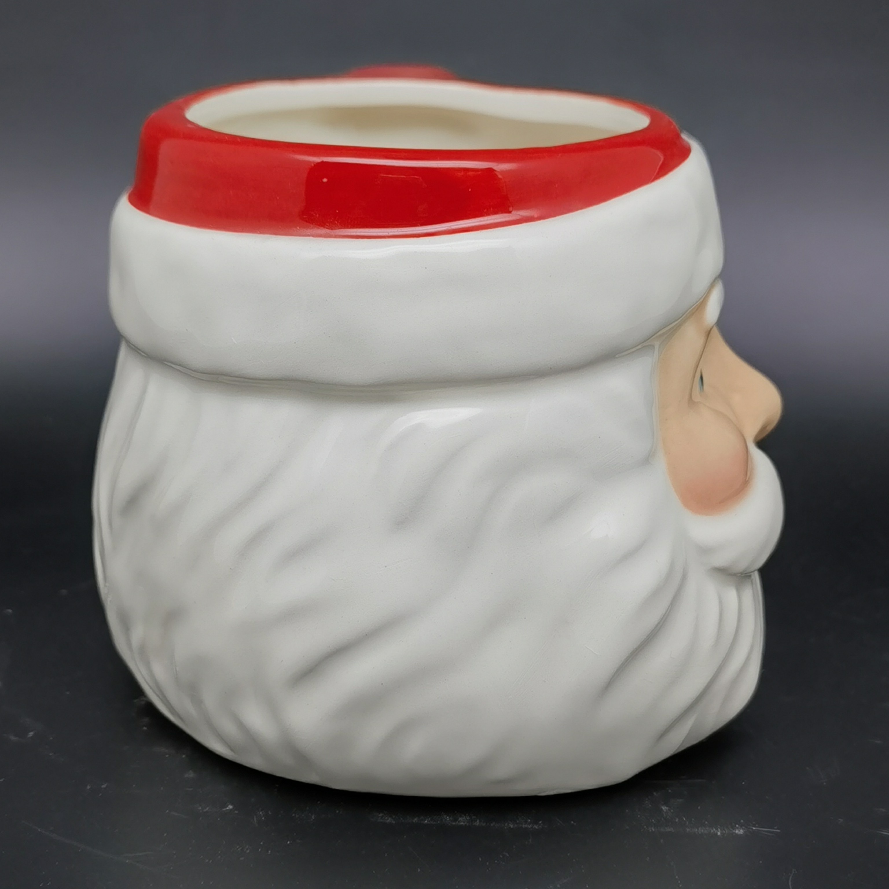 OEM ODM Custom Hand Paint 3D Cute Cups Ceramic Santa Xmas Christmas Mugs