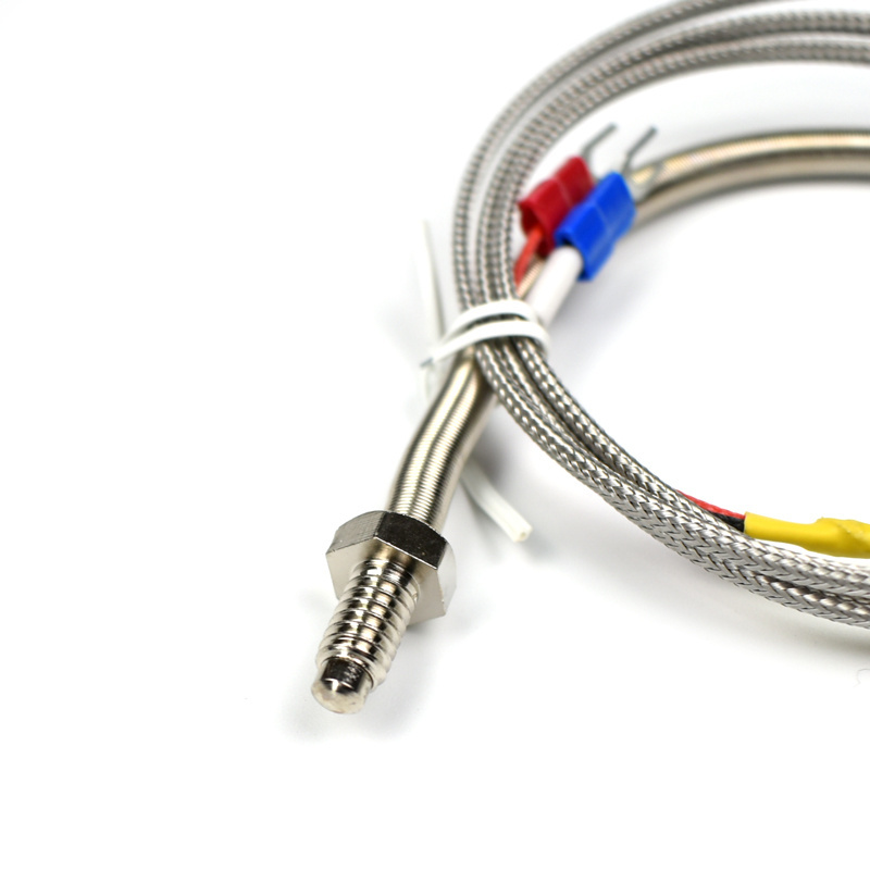 XIAOSHU Customized High Temperature 1200C Sensor Thermocouple PT100 K J E N T Type Thermocouple