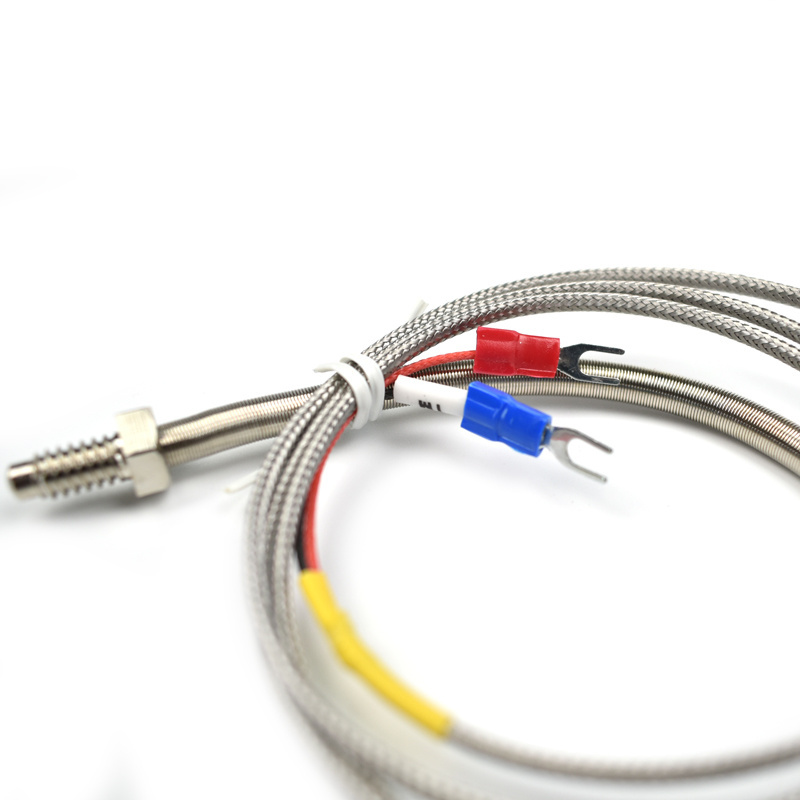 XIAOSHU Customized High Temperature 1200C Sensor Thermocouple PT100 K J E N T Type Thermocouple