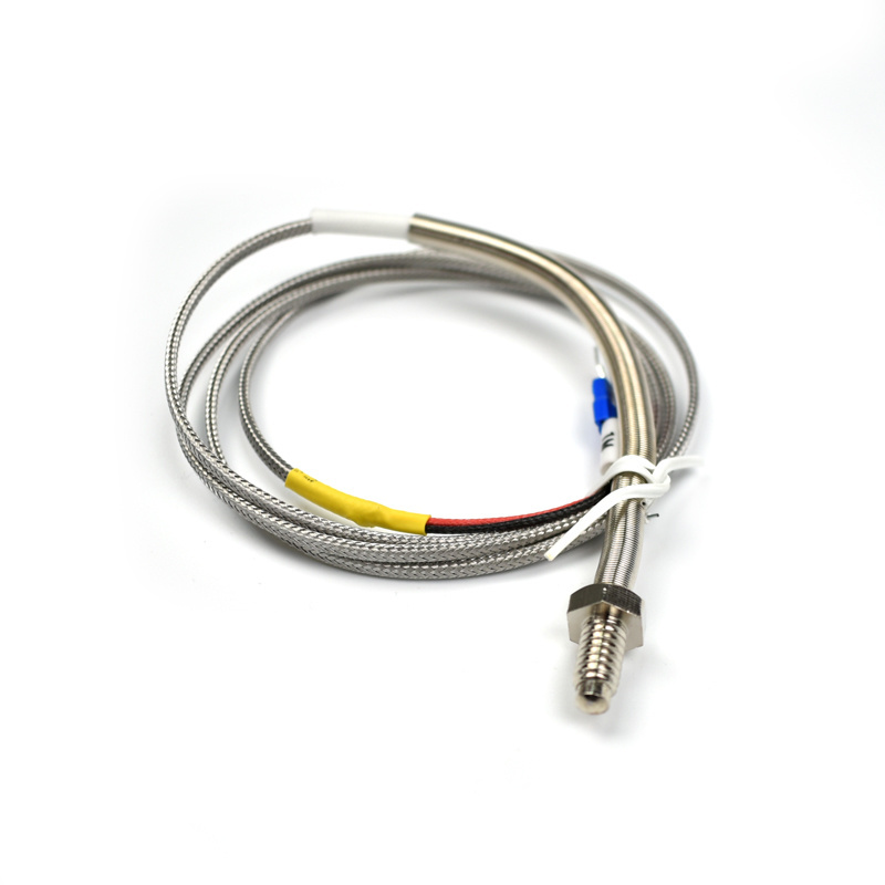 Slight heat 1m 2m 3m 5m Wire 1200c Industrial Stainless Steel Probe Thermocouple Wire K Type