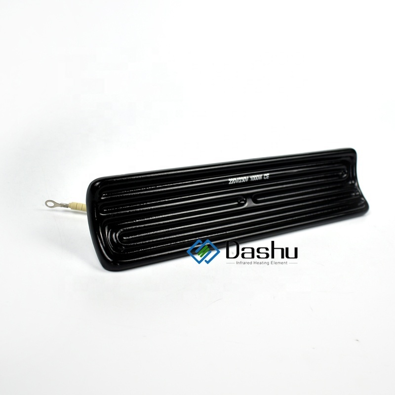 DaShu Flat Arc Hollow Infrared Ceramic Plate Heater IR Heat Emitters For Plastic Thermoforming