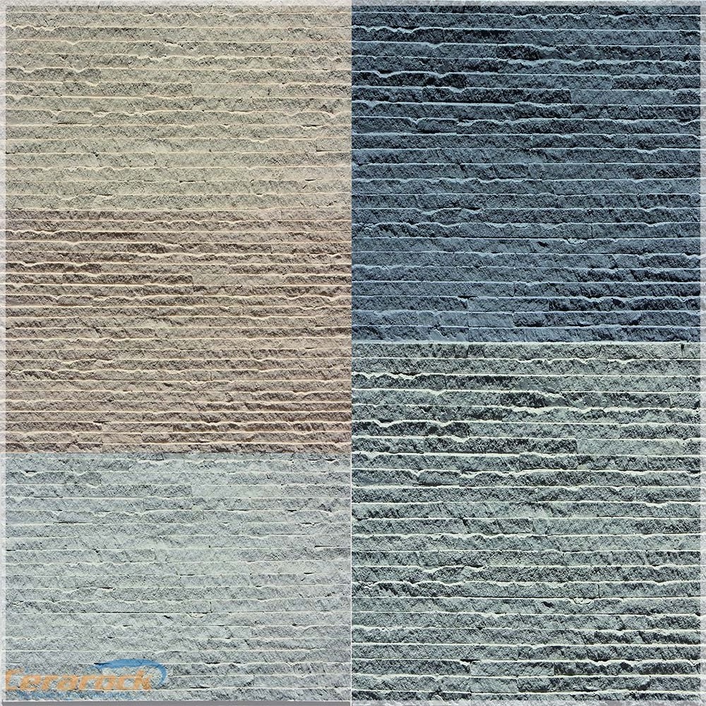 Outdoor Decorative peel and stick More Texture flexible light tiles