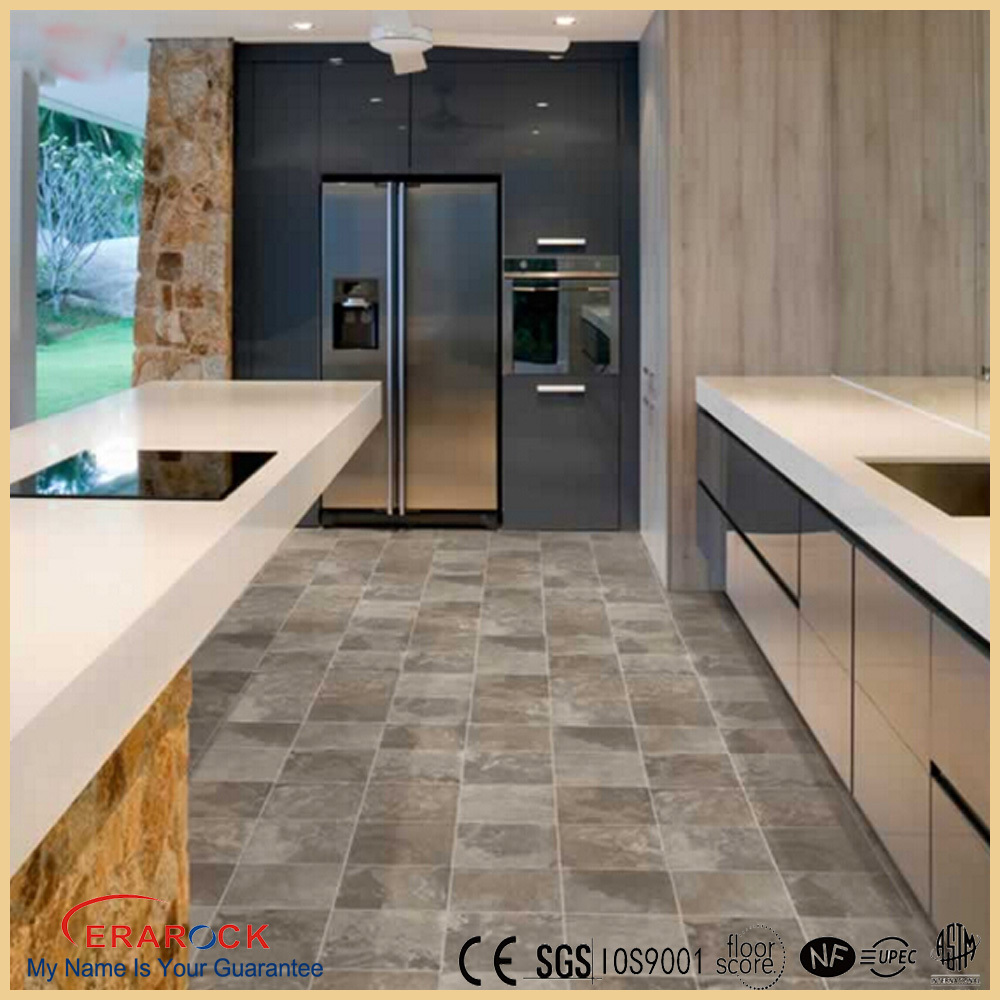 Commercial marble vinyl sheet flooring kitchen floor mats designer laminate floor