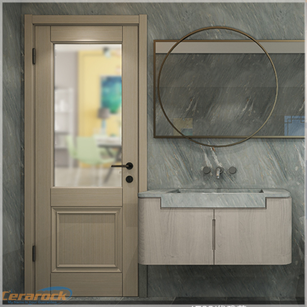 Cerarock cheap bathroom pvc door, toilet pvc door, pvc kitchen door vietnam