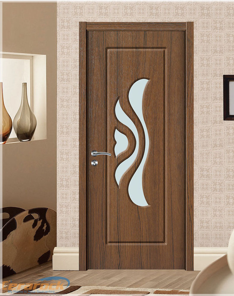 Cerarock cheap bathroom pvc door, toilet pvc door, pvc kitchen door vietnam