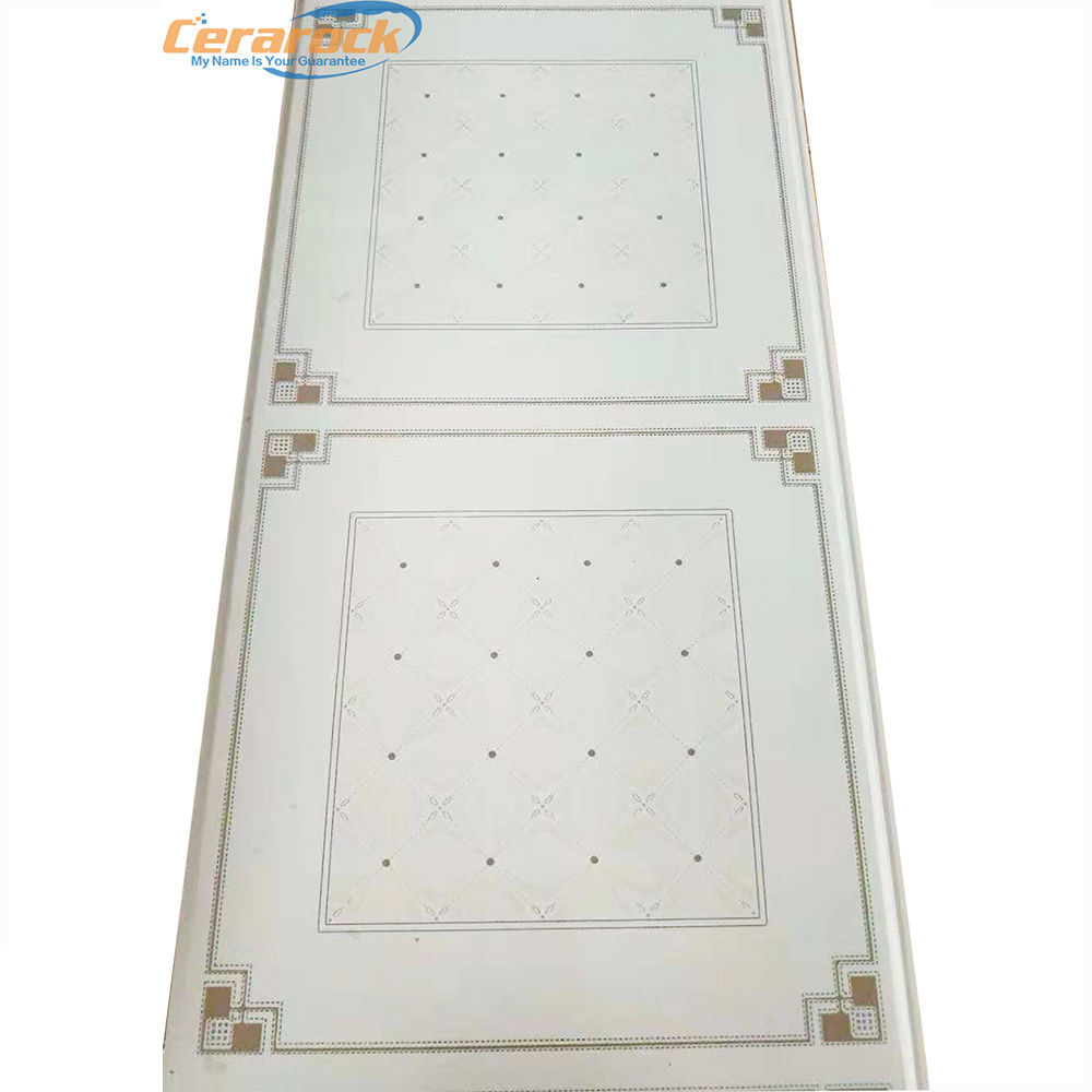 CERAROCK CHEAP INTERLOCKING PVC CEILING TILES - 30cm