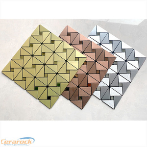 Easy installation self-adhesive backsplash kitchen mosaic tiles