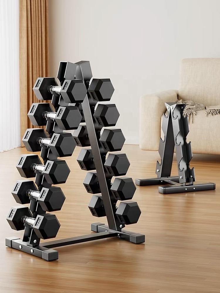 6/10 Pairs Commercial Gym Equipment Vertical Dumbbell Rack for Dumbbell Storage