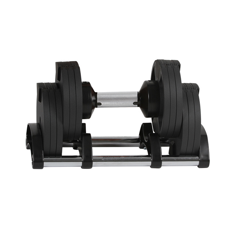 Gym Widely Used  Stand Weight 32kg Adjustable Dumbbell for Wholesale Fitness