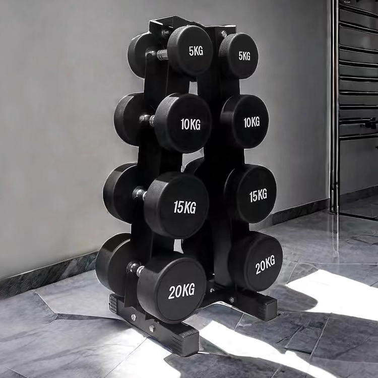 6/10 Pairs Commercial Gym Equipment Vertical Dumbbell Rack for Dumbbell Storage