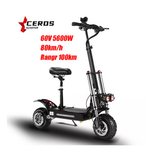 EU USA UK DE  Hot Sale High Quality Cheap Folding Scooter For Adults Chinese Scooter Manufacturers 5600W 85KM Electric Scooter