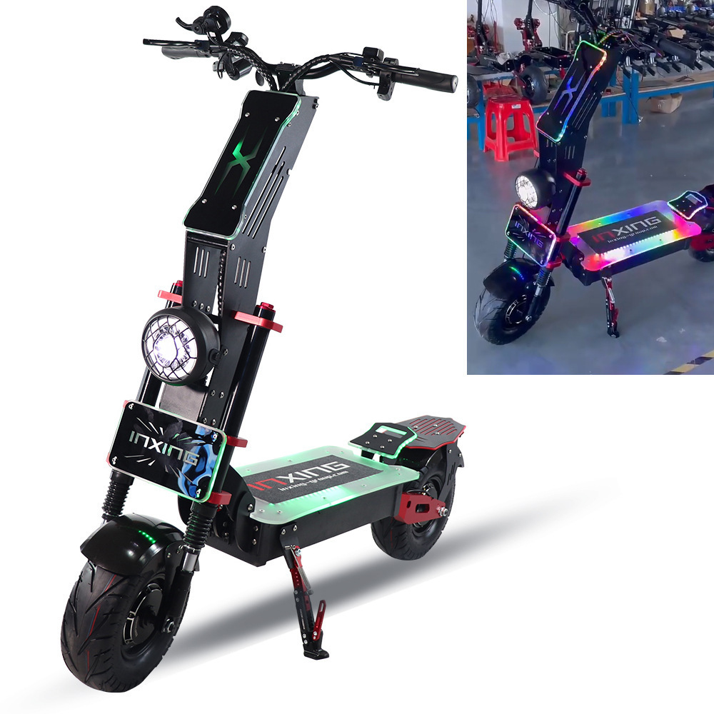 China Wholesale Electric Scooter Manufacturer Big Tire 13inch 100kmh Electric Scooter Moped Folding Electric Scooter For Adult