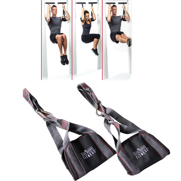 Custom Fitness Equipment Swing Hanging AB Straps For Chin Up Straps