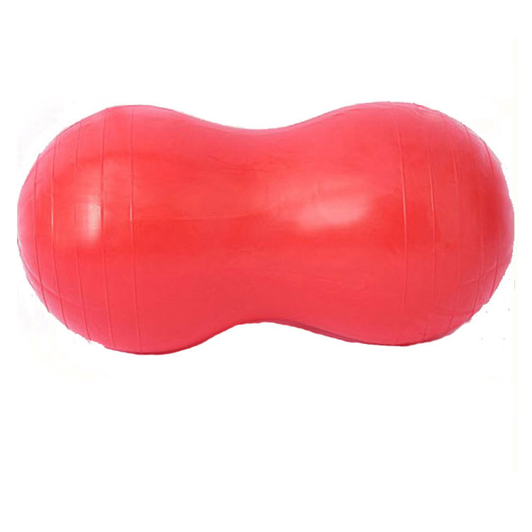 Colorful Anti-burst Thicken PVC Peanut Yoga Ball,Therapy Foam Roller Balls,Half 100cm Exercise Gym Ball