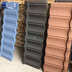 Ghana metal stone coated roof tiles anti-corrosion 20 years asphalt shingles roofing tiles for hotel