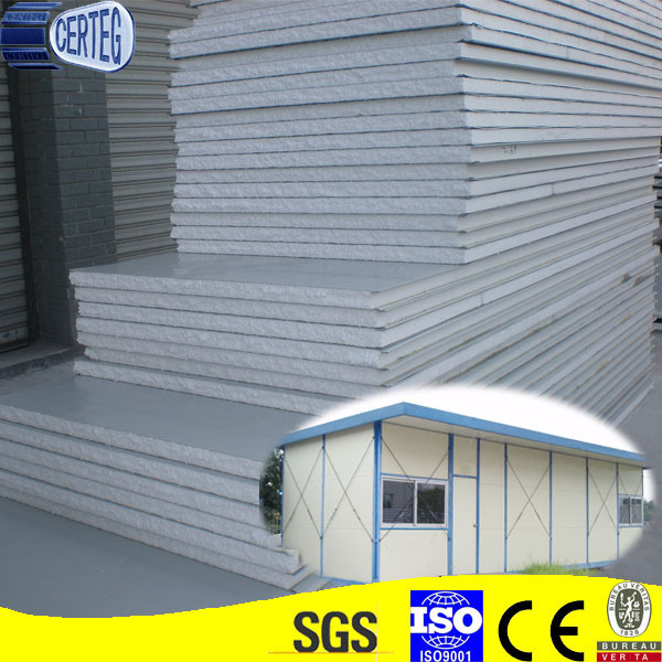 eps sandwich panel for warehouse easy installation/prefabricated wall prices/second hand cold room panels