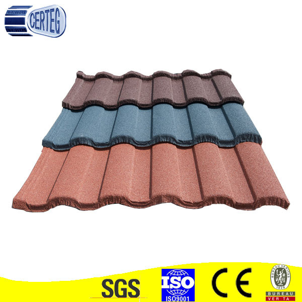 Ghana metal stone coated roof tiles anti-corrosion 20 years asphalt shingles roofing tiles for hotel