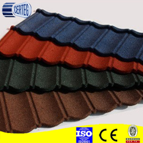 Ghana metal stone coated roof tiles anti-corrosion 20 years asphalt shingles roofing tiles for hotel