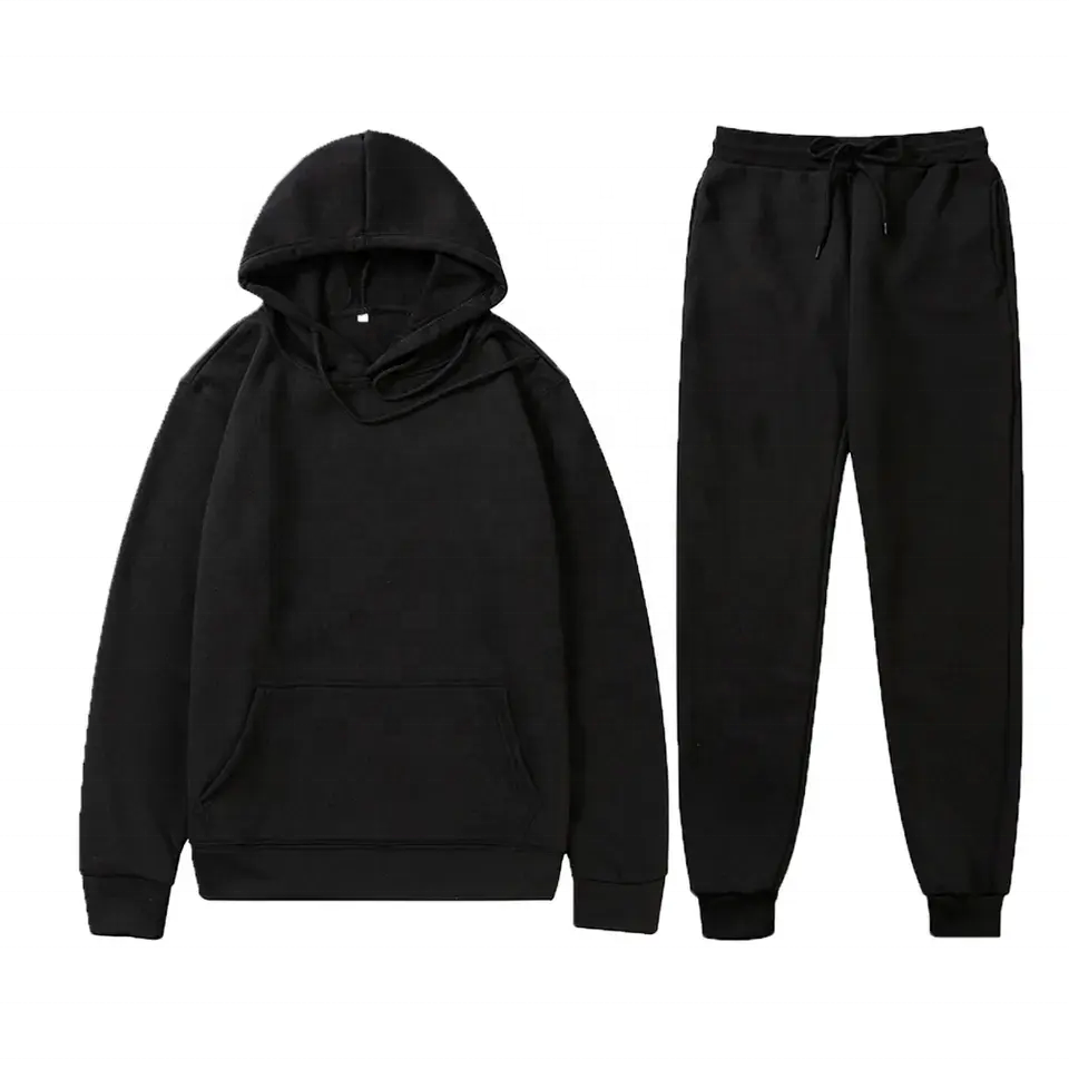 OEM Jogger Set Jogging Suits Private Label Sweatpants And Hoodie Set Blank Track Sweat Suits Custom Tracksuits Sweatsuit Men