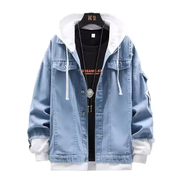 Custom vintage denim jackets mens best quality wholesale oem winter fashion hot item denim jacket, reasonable price denim jacket