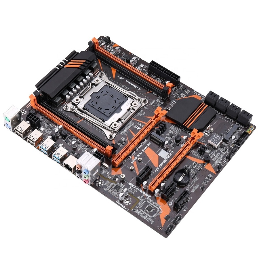 X99 LGA 2011-3 motherboard SATA M.2 PCI-E M.2 slot support Xeon E5 V3 V4 processor DDR4 ECC RAM X99 mainboard