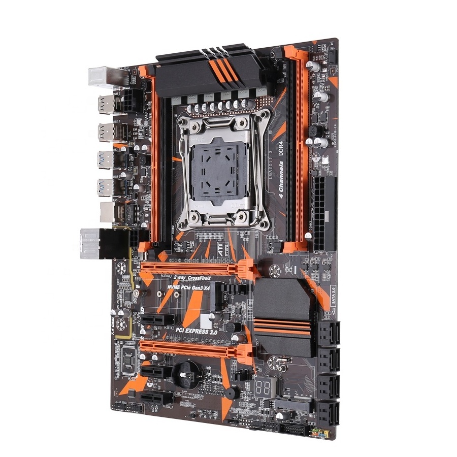 X99 LGA 2011-3 motherboard SATA M.2 PCI-E M.2 slot support Xeon E5 V3 V4 processor DDR4 ECC RAM X99 mainboard