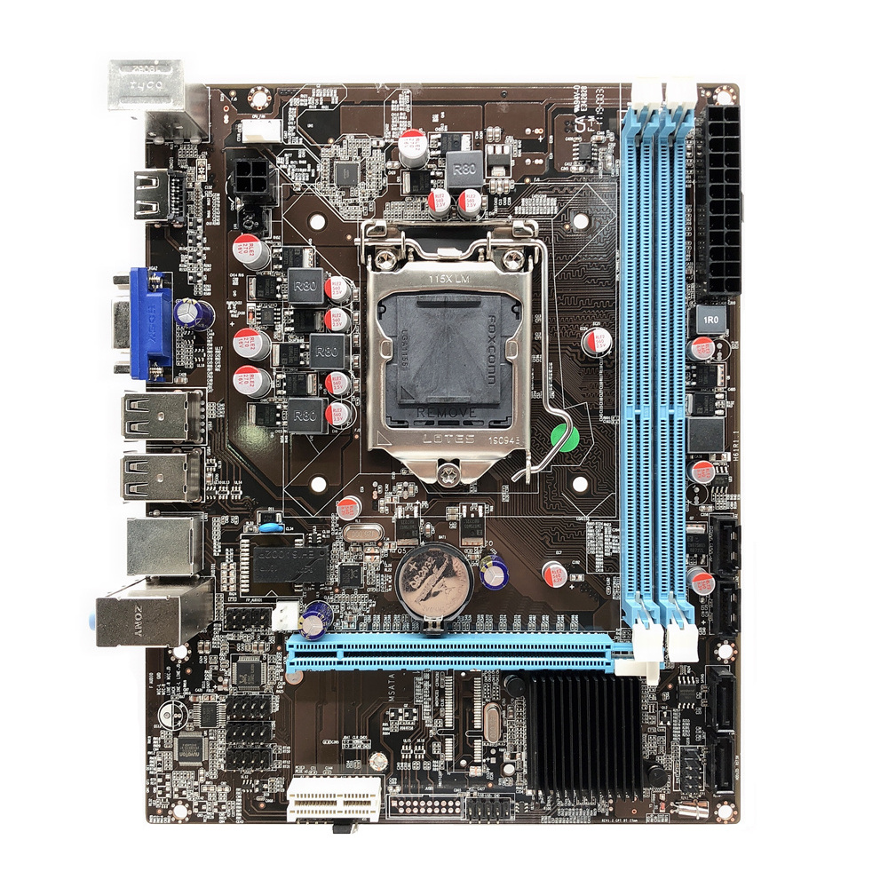 Factory China cheap mainboard  H61 LGA 1155 Socket DDR3 motherboard