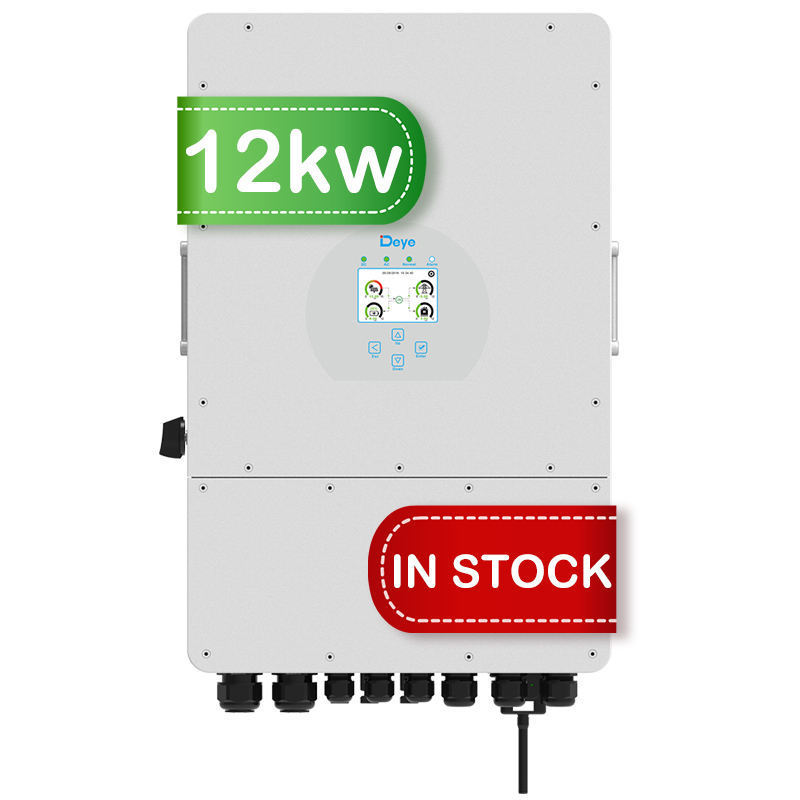 Hot Sale 12kW 48V MPPT Hybrid Inverter for Solar SUN-12K-SG02LP1-EU-AM3 Renewable Energy 16KW US Home Energy Storage Systems