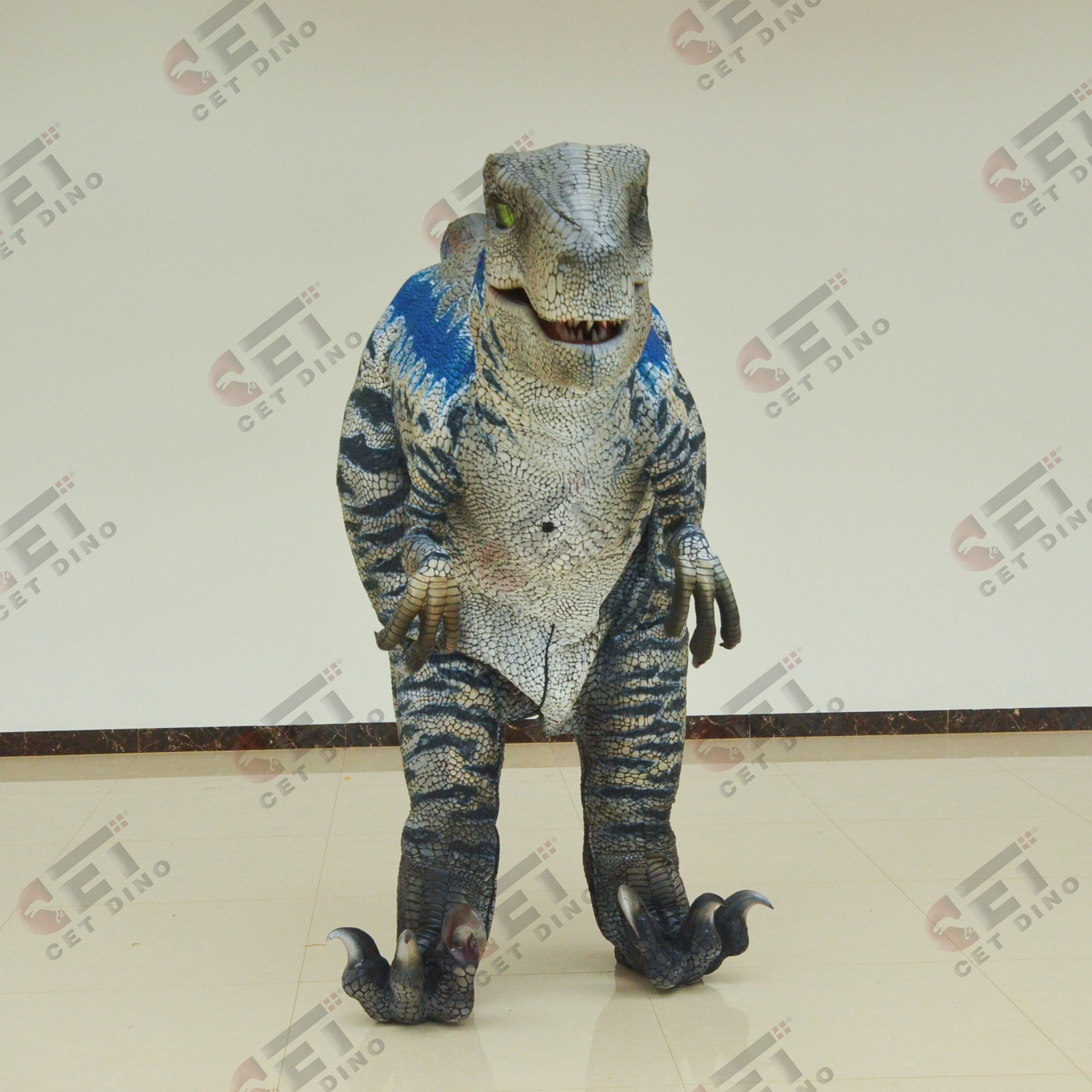 Simulation Robotic Realistic Walking Adult Dinosaur  Costume For Outdoor Park