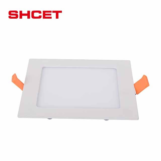 Low MOQ new  led panel lights ceiling lighting square recessed 6 inch 12 inch fast delivery from SHCET manufacturer