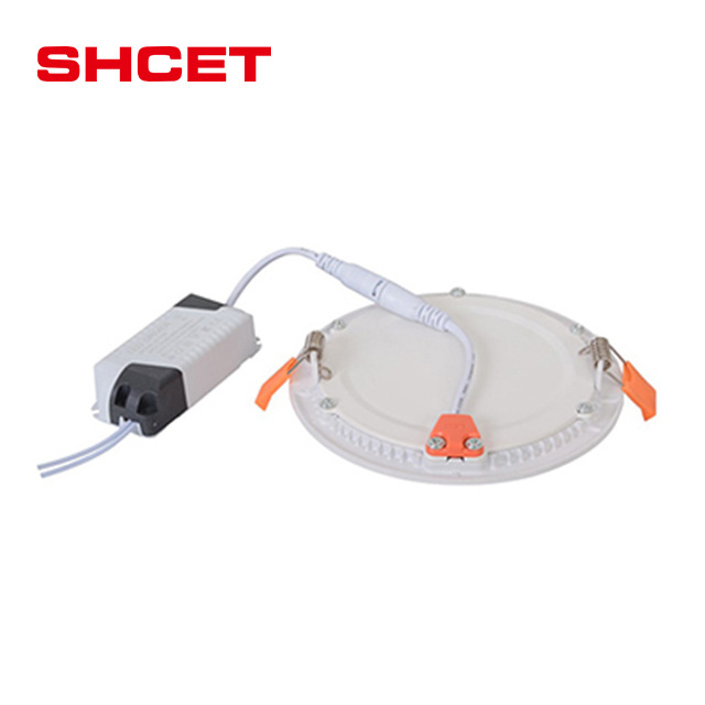 High quality slim recessed led panel round ceiling lighting 18w 6 inch 12 inch 170mm 20x20 20x120 cm 120*120 30*120 from SHCET