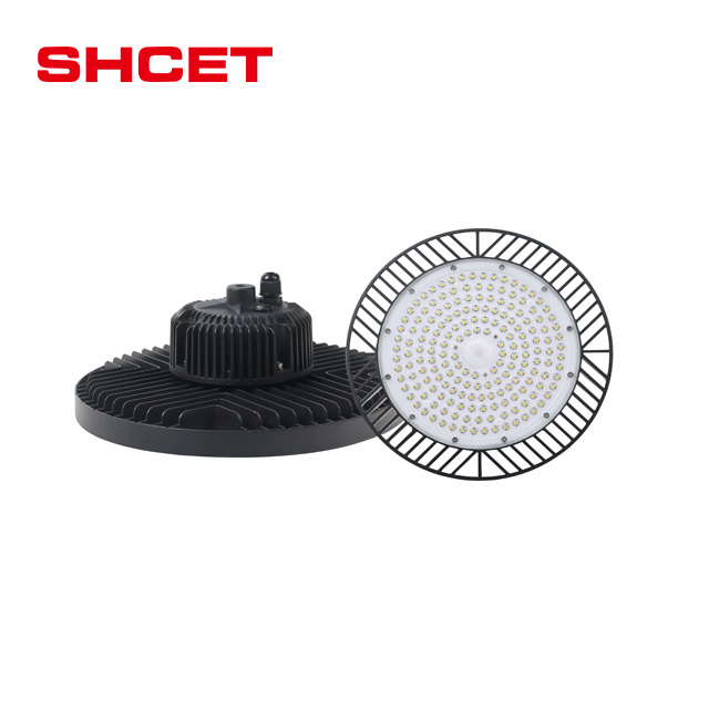 newest ufo led high bay light for ceiling workshop warehouse garage shop industry badminton court gymnasium blasting room price