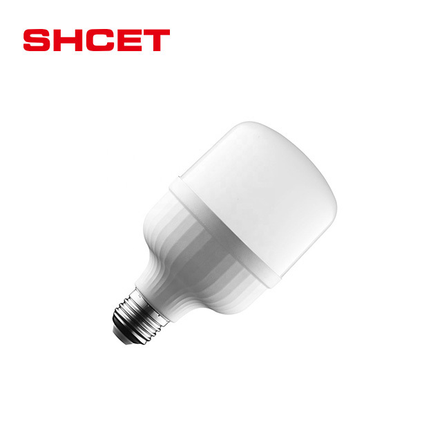 SHCET free sample 2500 lumen e27 led light bulb 25W T shape E27 base