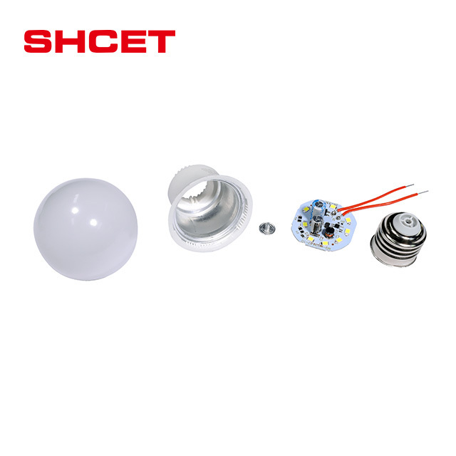 SHCET OEM free sample 3500K 4500K 15w led bulbs lighting pc cover aluminum material