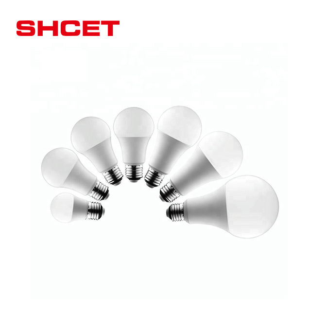 SHCET OEM free sample 3500K 4500K 15w led bulbs lighting pc cover aluminum material